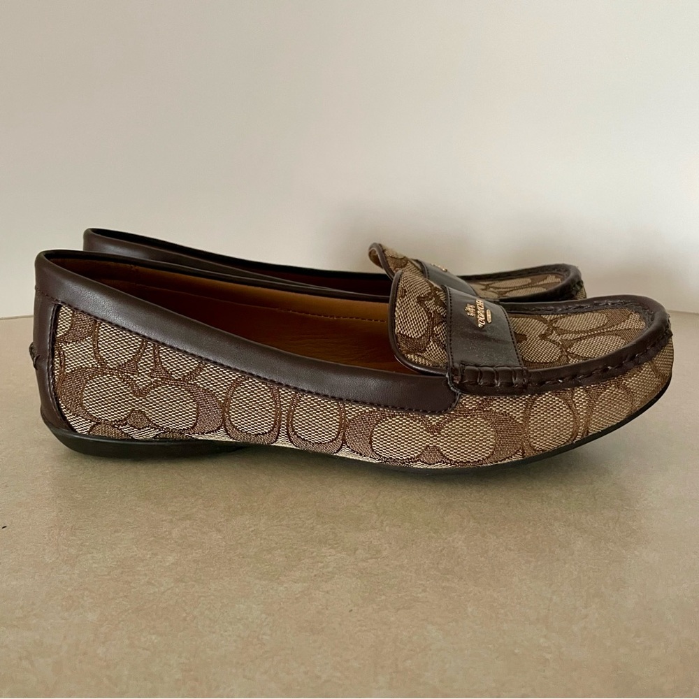 COACH Odette Slip-on Loafers, Flats. Size 7B. Like New. - Picture 3 of 10